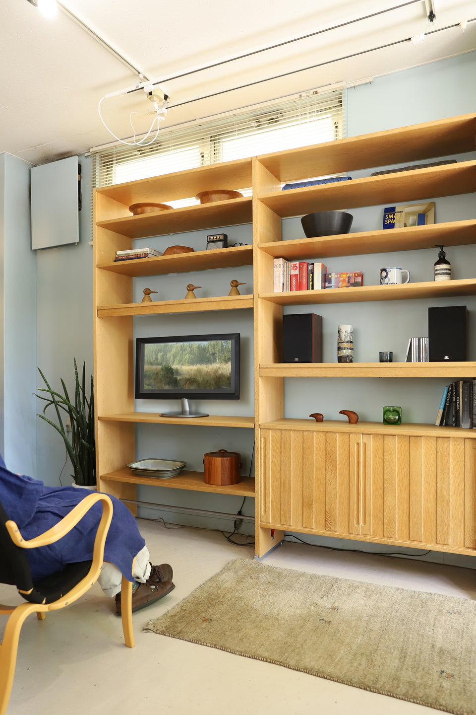 RY MØBLER Hans J. Wegner System Cabinet RY100/デンマークヴィンテージ ハンス・J・ウェグナー システムキャビネット オーク材 北欧家具