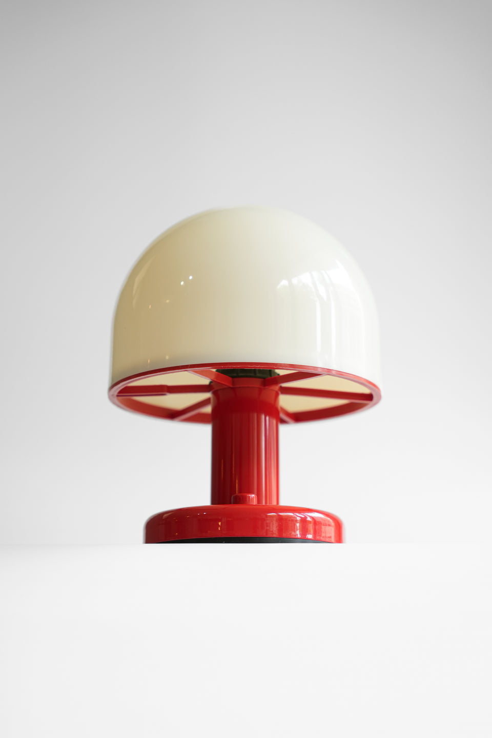 Italy Vintage Harvey Guzzini Mushroom Table Lamp/イタリアヴィンテージ マッシュルームテーブルランプ ハーヴェイ・グッツィーニ 間接照明