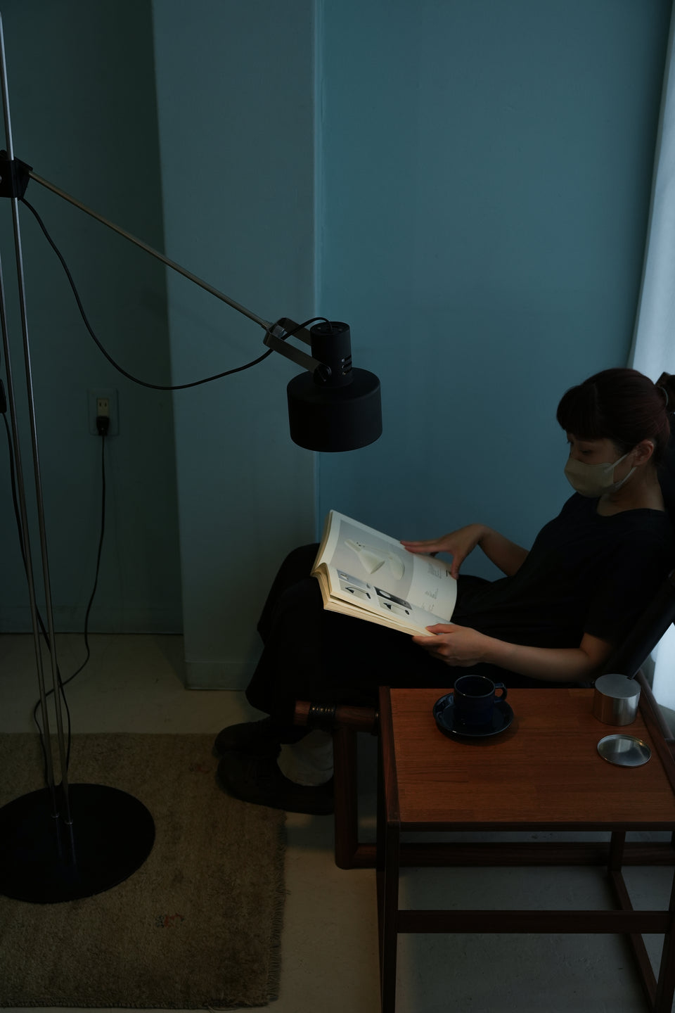 Midcentury Vintage Floor Stand Light/ミッドセンチュリーヴィンテージ フロアスタンドライト 間接照明