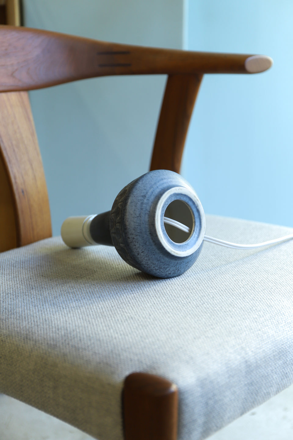 Table Lamp Søholm blue Danish Vintage/テーブルランプ スーホルム ブルー デンマークヴィンテージ 照明 北欧インテリア