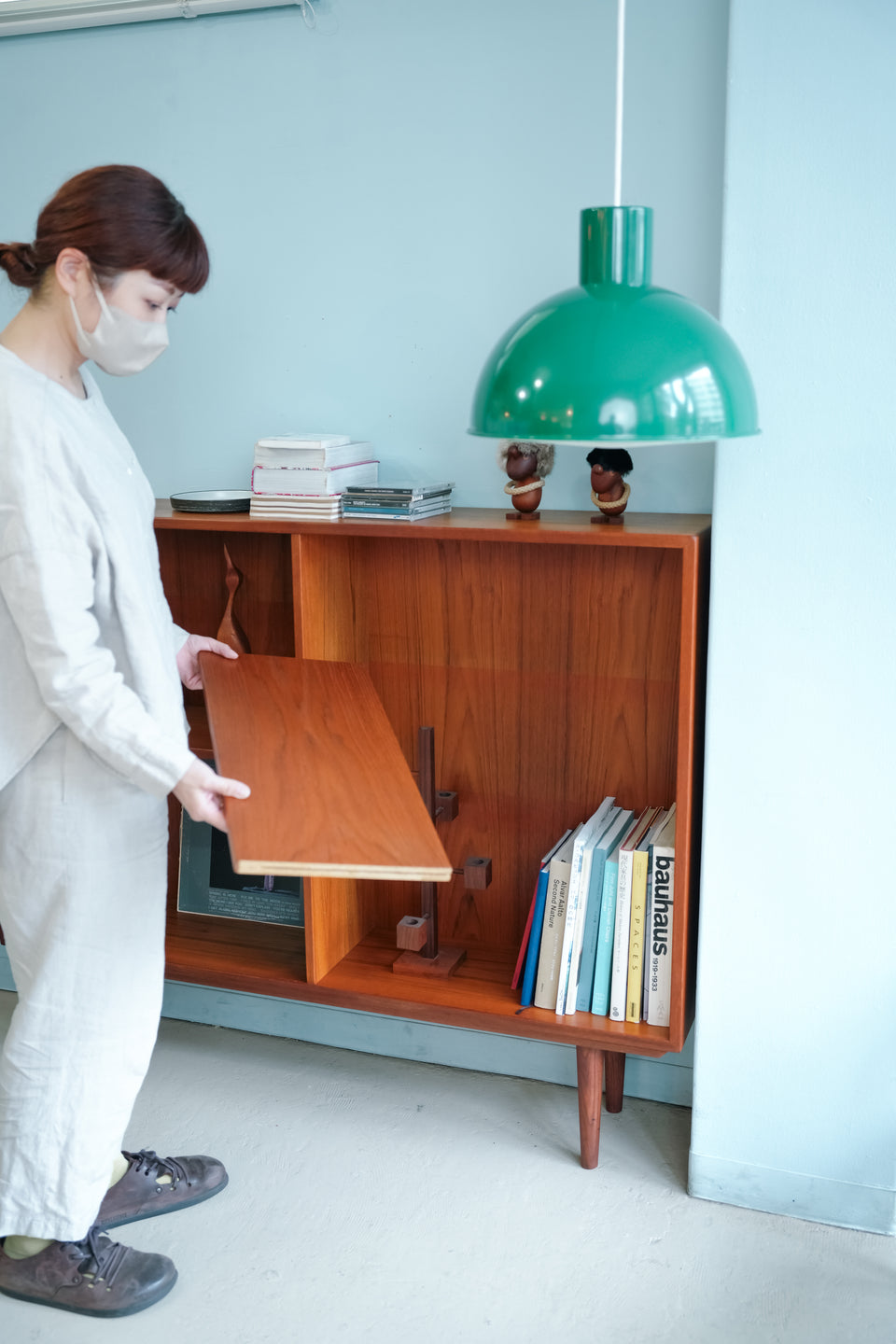 Teakwood Bookcase Shelf Danish Vintage/デンマークヴィンテージ ブックケース シェルフ チーク材