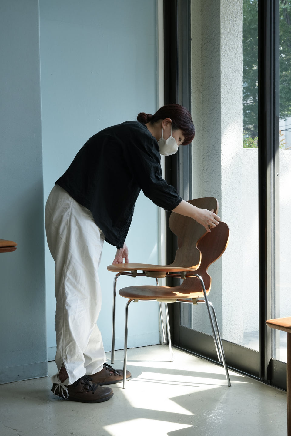 Vintage Fritz Hansen 3100 Ant Chair Teak Arne Jacobsen/フリッツハンセン アントチェア チーク材 アルネ・ヤコブセン ヴィンテージ