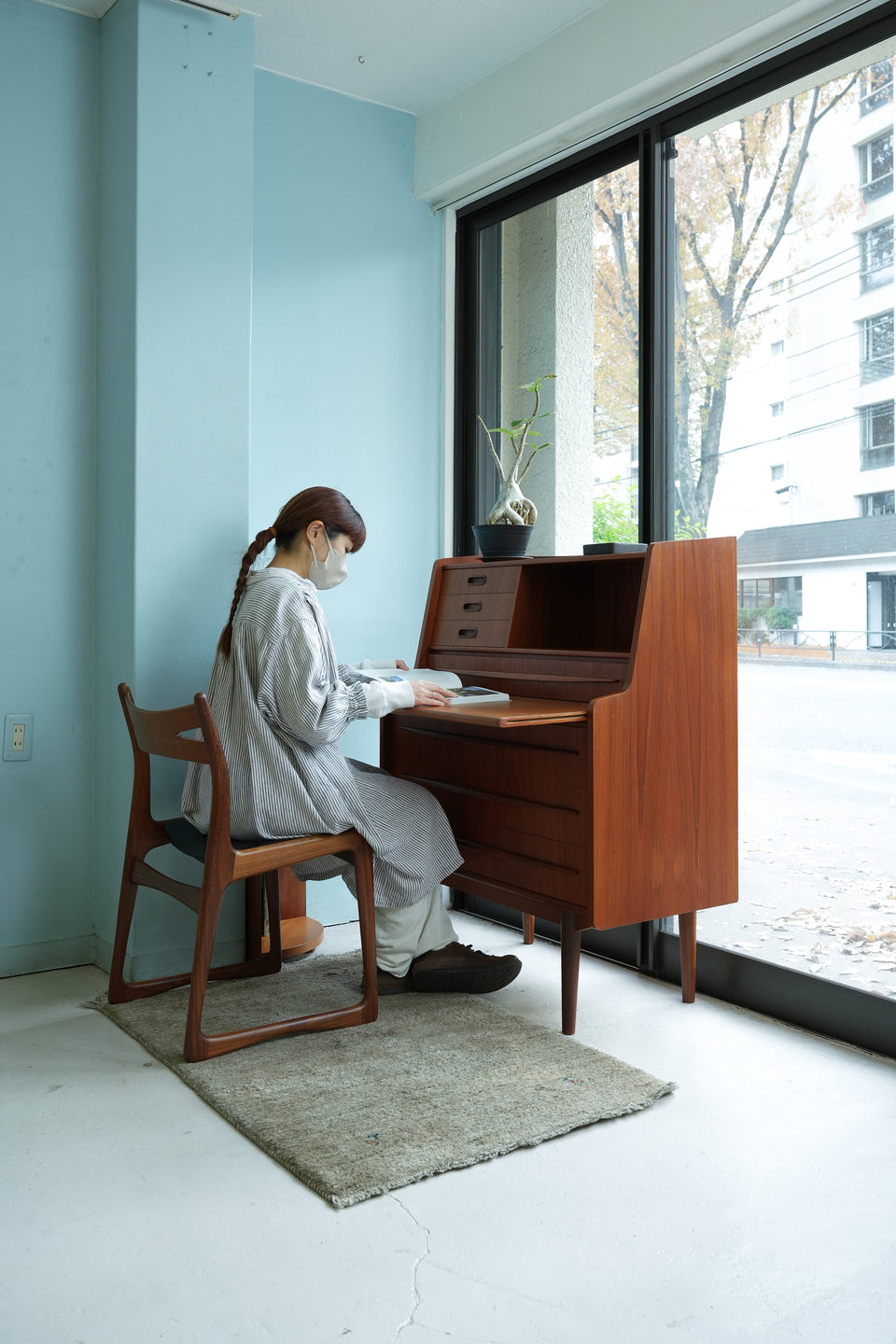 Danish Vintage Writing Bureau Dresser Gunnar Falsig/デンマークヴィンテージ ライティングビューロー ドレッサー 北欧家具