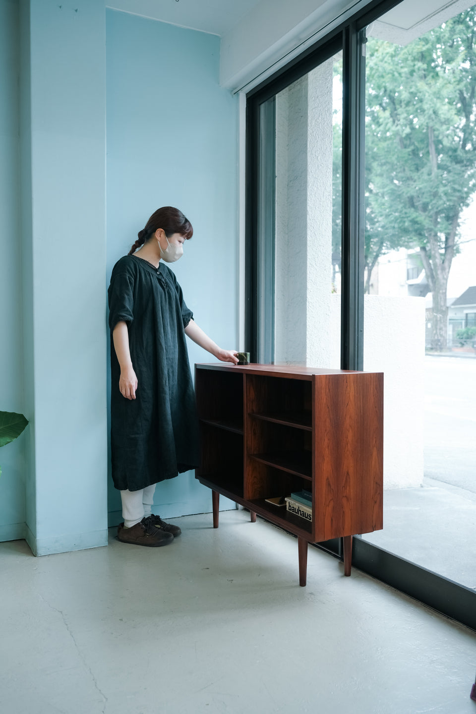 Danish Vintage Rosewood Bookcase Hundevad&Co./デンマークヴィンテージ ブックケース 本棚 ローズウッド材