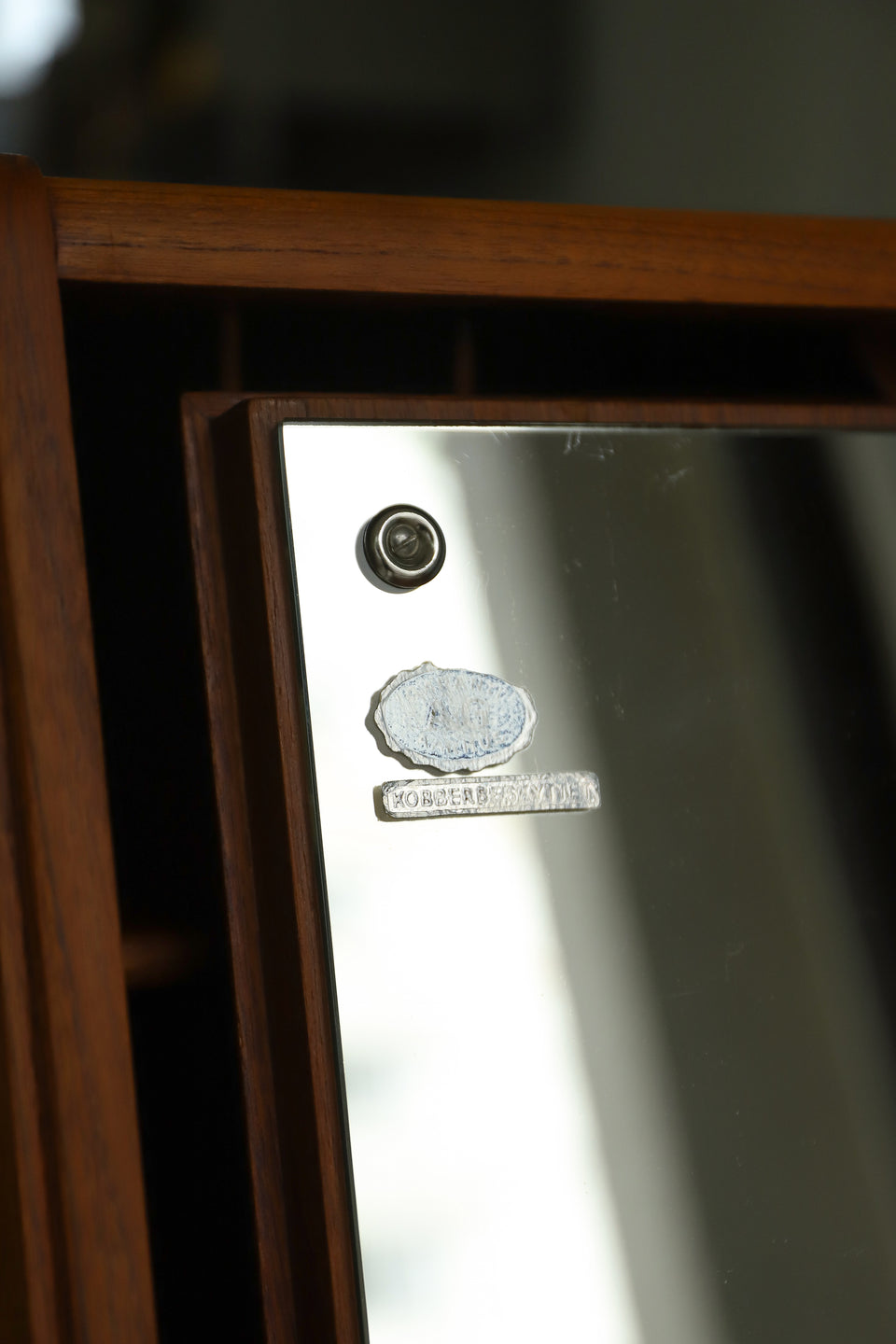 Danish Vintage Ølholm Møbelfabri Writing Bureau with Mirror/デンマークヴィンテージ ライティングビューロー ミラー付き 北欧家具