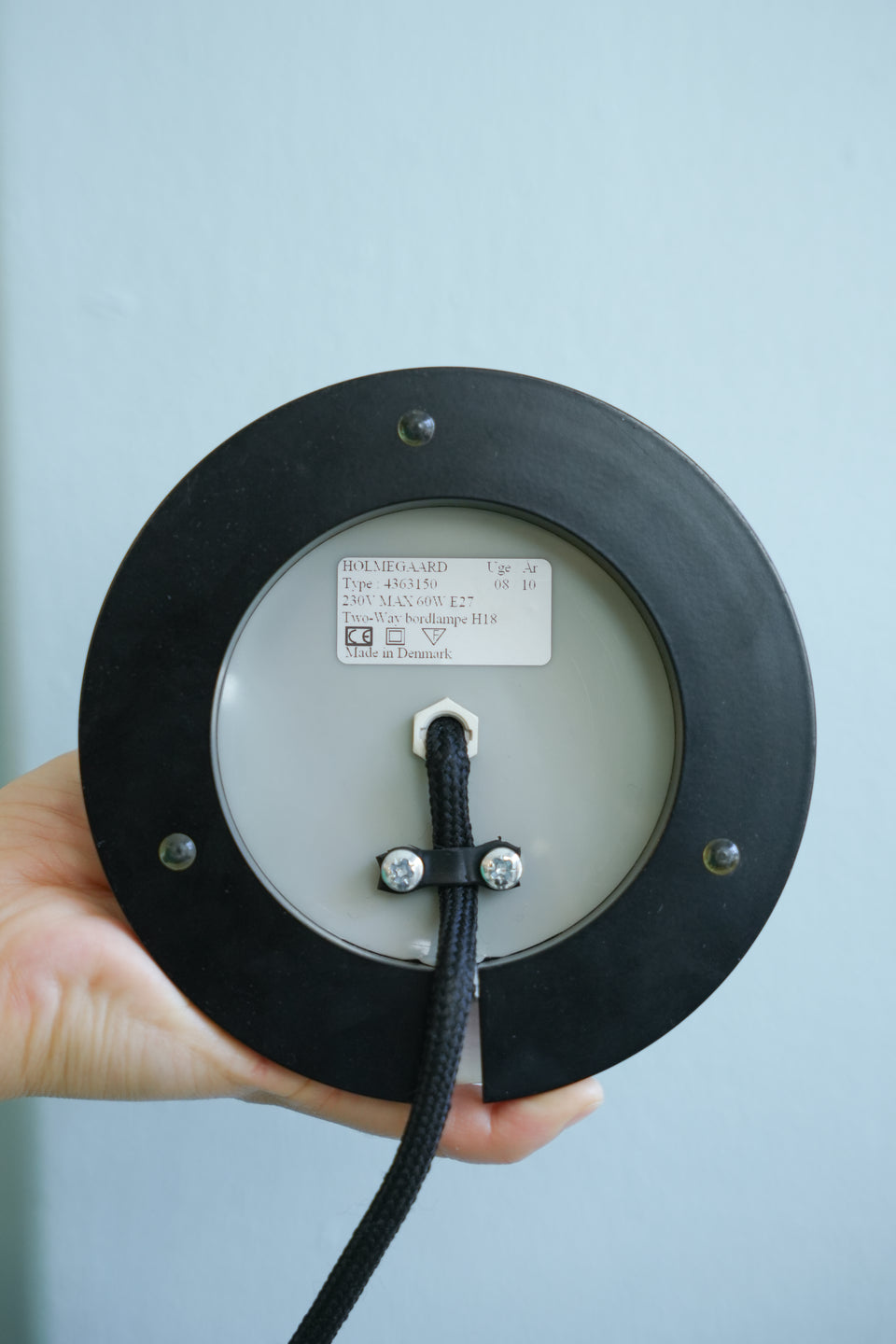 Holmegaard Two Way Table Lamp Halskov & Dalsgaard/ホルムガード ガラス テーブルランプ デンマークデザイン