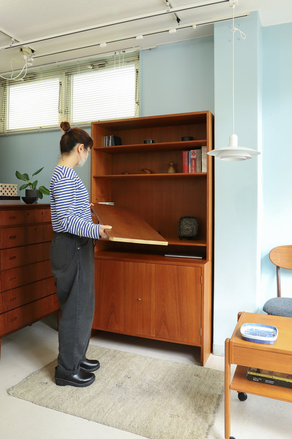 RY MØBLER Hans J. Wegner Bookcase RY-5,RY-15/ハンス・J・ウェグナー ブックケース キャビネット デンマークヴィンテージ
