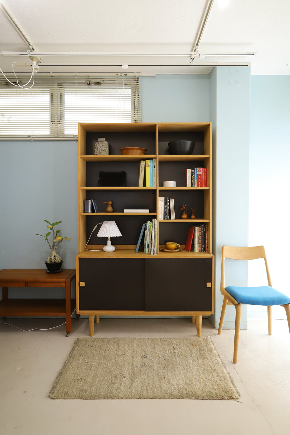 Danish Vintage Domino Møbler Bookcase/デンマークヴィンテージ ドミノモブラー ブックケース 収納 北欧家具