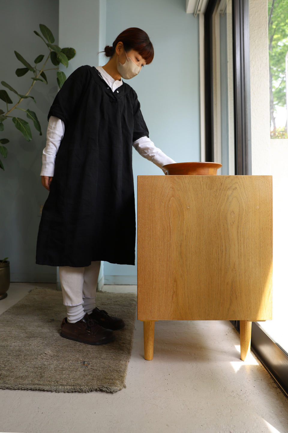 RY MØBLER Hans J. Wegner RY100 Cabinet Oakwood/ハンス・J・ウェグナー キャビネット オーク材 デンマークヴィンテージ 北欧家具