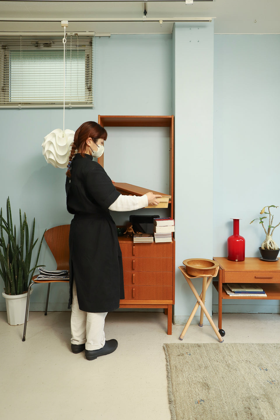 Swedish Vintage Bookcase Open Shelf Bodafors/スウェーデンヴィンテージ ボダフォース ブックケース オープンシェルフ