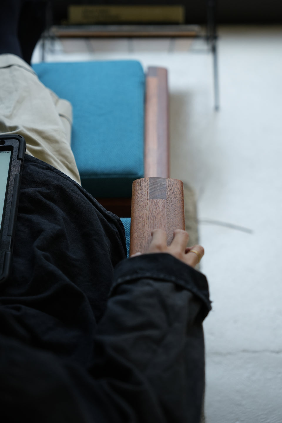 Illum Wikkelso Capella Easy Chair with Ottoman Niels Erik Eilersen/イルム・ヴィケルソー イージーチェア カペラ アイラーセン デンマークヴィンテージ