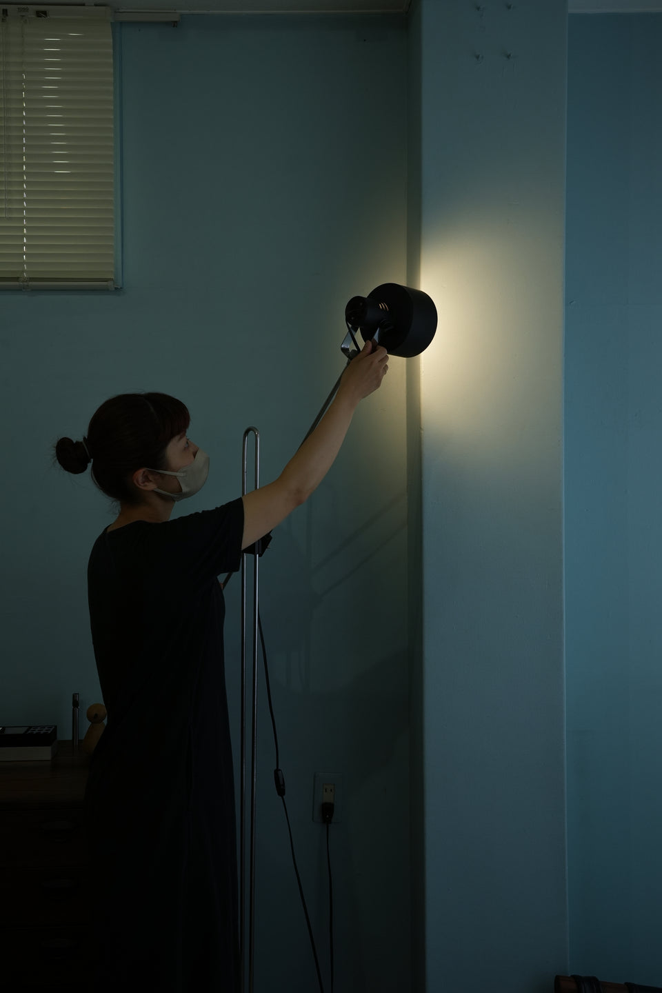 Midcentury Vintage Floor Stand Light/ミッドセンチュリーヴィンテージ フロアスタンドライト 間接照明