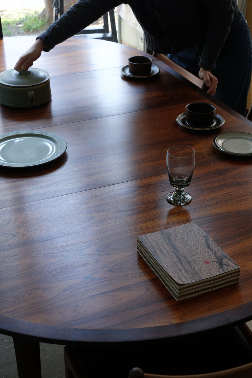 Norway Vintage Bruksbo Darby Extension Dining Table Torbjørn Afdal/ノルウェーヴィンテージ ブルクスボ エクステンションダイニングテーブル トールビョルン・アフダル ローズウッド材