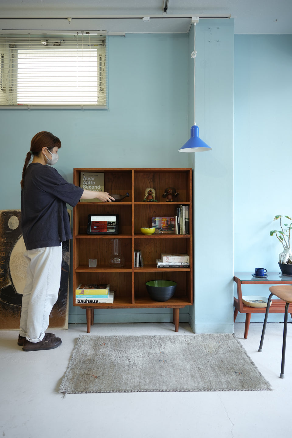 Scandinavian Vintage Bookcase Teakwood/北欧ヴィンテージ ブックケース 本棚 チーク材