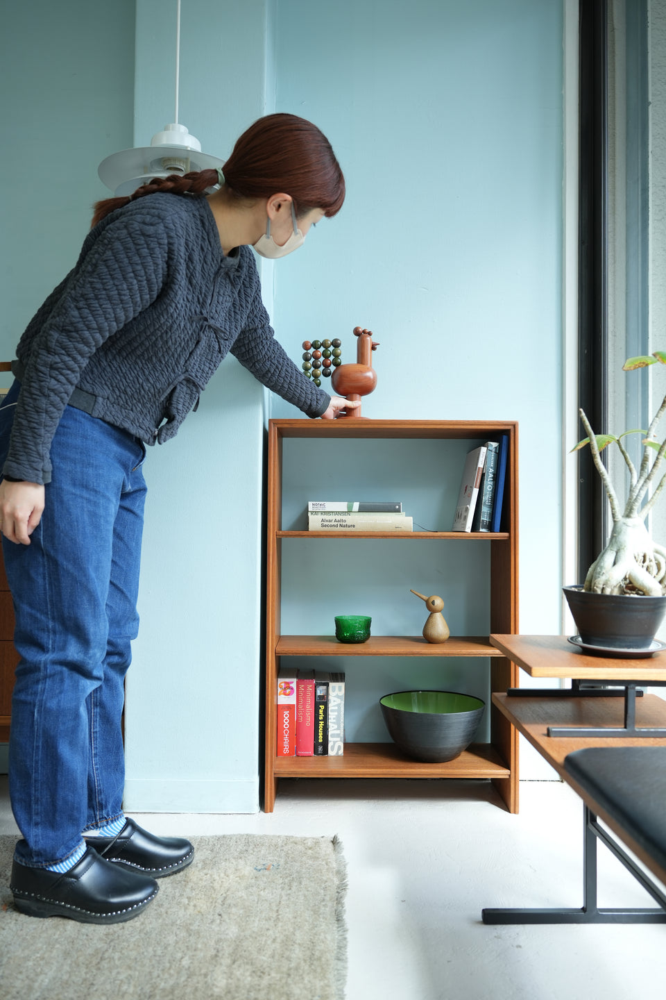 Swedish Vintage Open Shelf Bookcase/スウェーデンヴィンテージ オープンシェルフ ブックケース 北欧家具