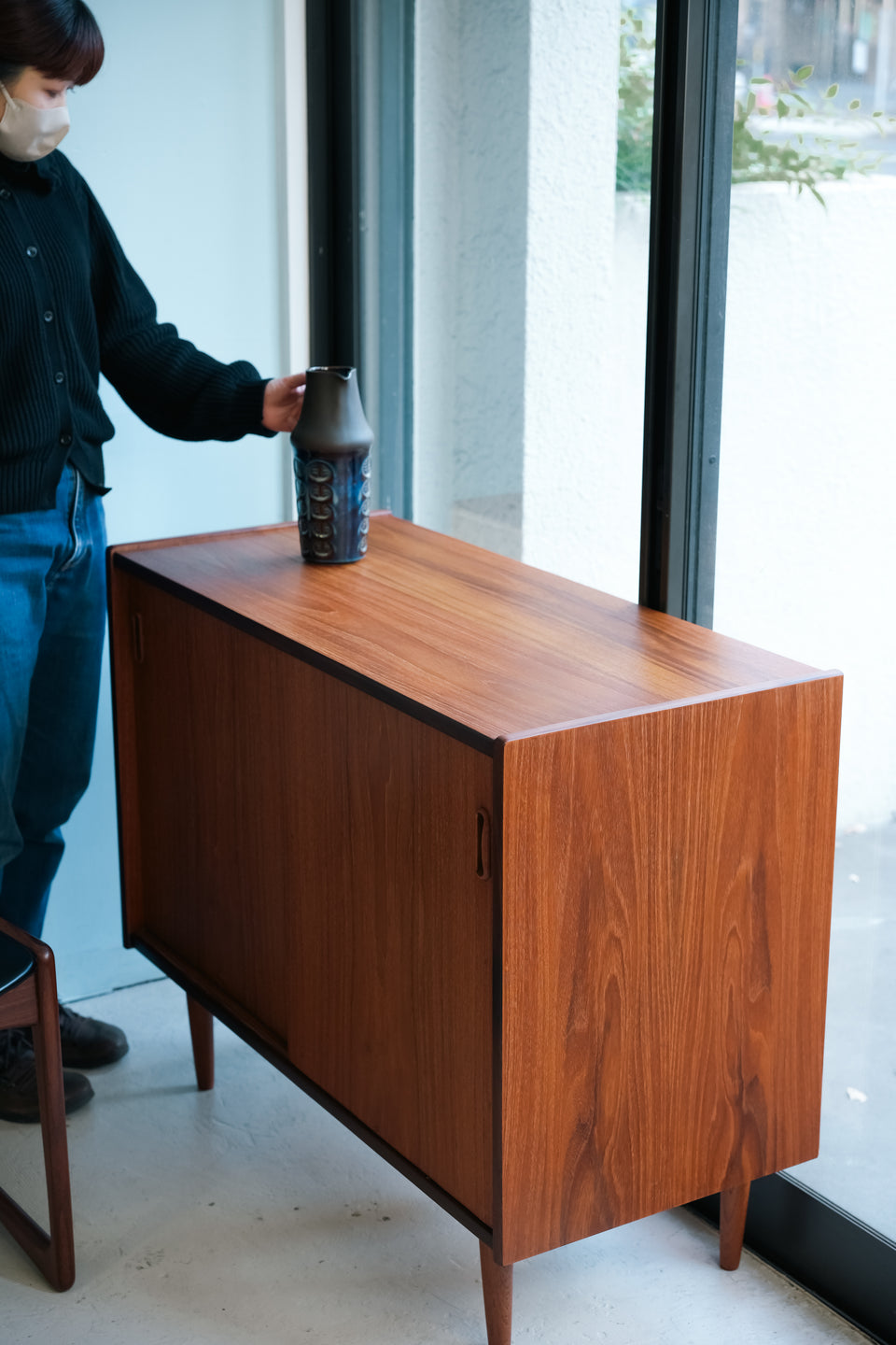 Teakwood Cabinet Side Board Danish Vintage/デンマークヴィンテージ キャビネット サイドボード チーク材 北欧家具