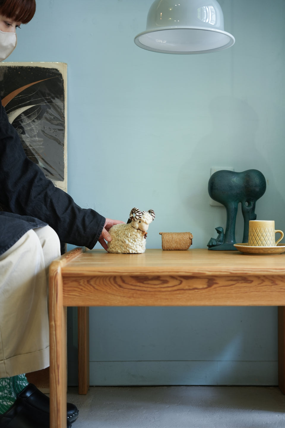 Vintage Sheep Small Object/ヴィンテージ 羊の小さなオブジェ インテリア