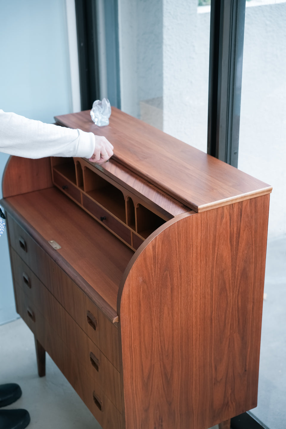 Roll Top Writing Bureau Swedish Vintage/スウェーデンヴィンテージ ロールトップ ライティングビューロー