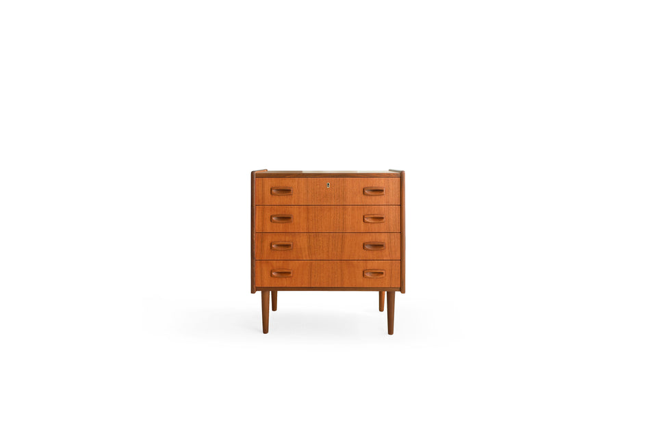4drawer Chest Teakwood Danish Vintage/デンマークヴィンテージ 4段チェスト チーク材 北欧家具