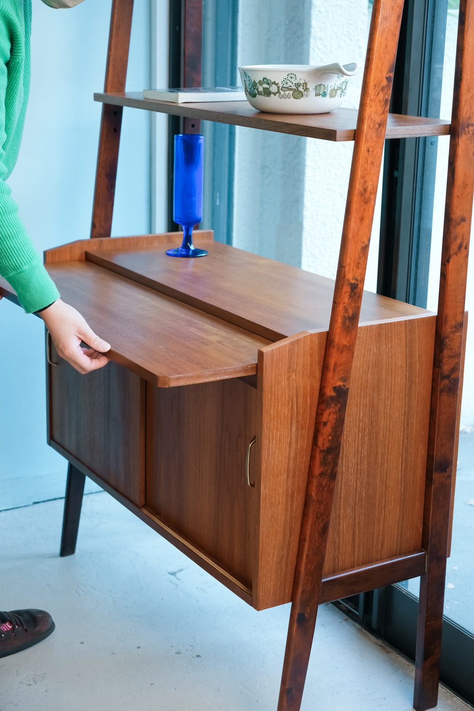 Swedish Vintage Open Shelf Bureau/スウェーデンヴィンテージ オープンシェルフ ビューロー 本棚 北欧家具