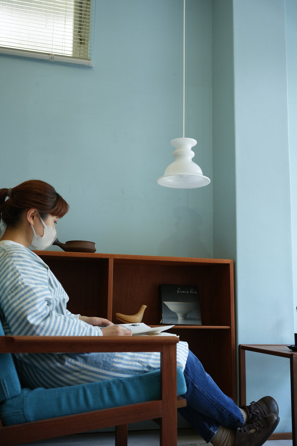 Vintage Holmegaard Pendant Light Tivoli Small White/ホルムガード チボリ ペンダントライト デンマークヴィンテージ