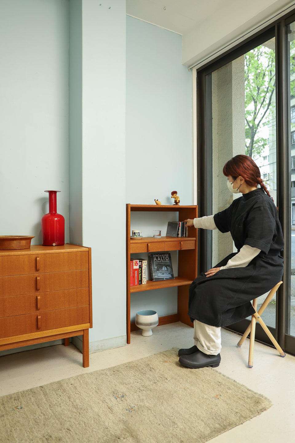 Swedish Vintage Bookcase Open Shelf Bodafors/スウェーデンヴィンテージ ボダフォース ブックケース オープンシェルフ