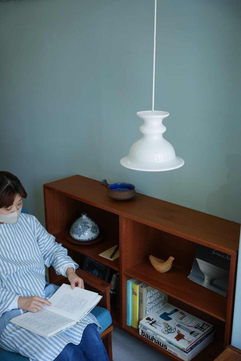 Vintage Holmegaard Pendant Light Tivoli Small White/ホルムガード チボリ ペンダントライト デンマークヴィンテージ