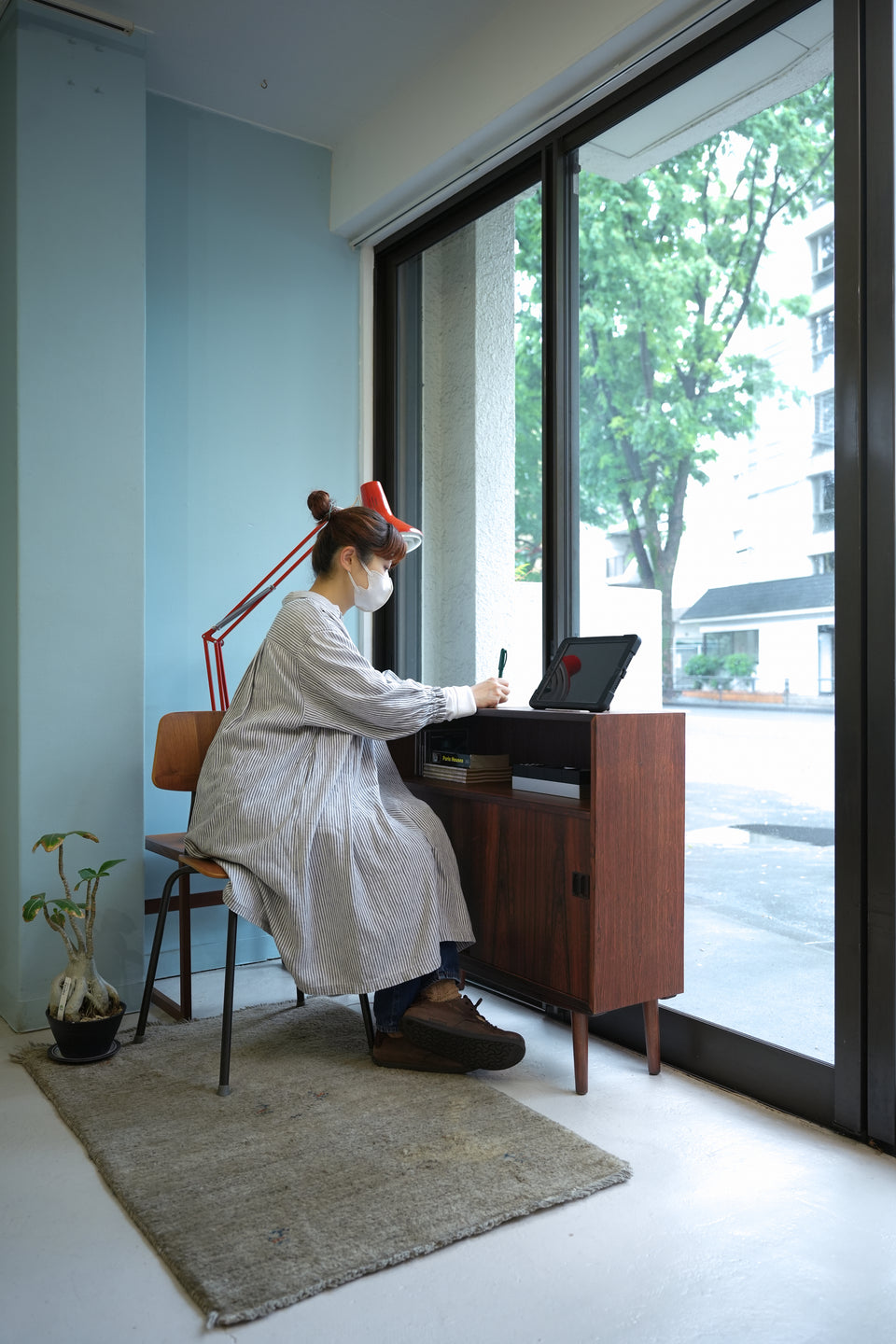 Danish Vintage Rosewood Bookcase Cabinet/デンマークヴィンテージ ブックケース キャビネット ローズウッド材 北欧家具