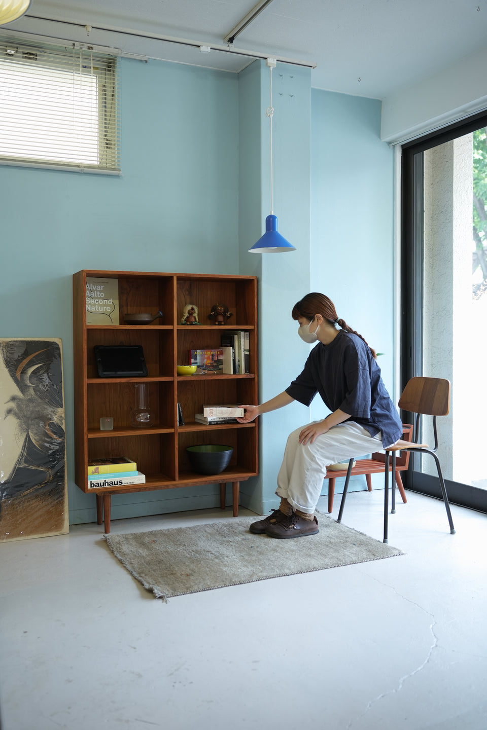 Scandinavian Vintage Bookcase Teakwood/北欧ヴィンテージ ブックケース 本棚 チーク材