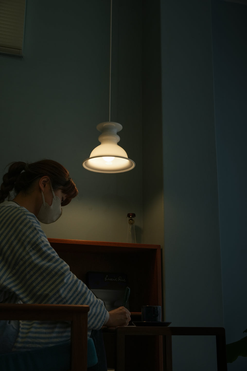 Vintage Holmegaard Pendant Light Tivoli Small White/ホルムガード チボリ ペンダントライト デンマークヴィンテージ