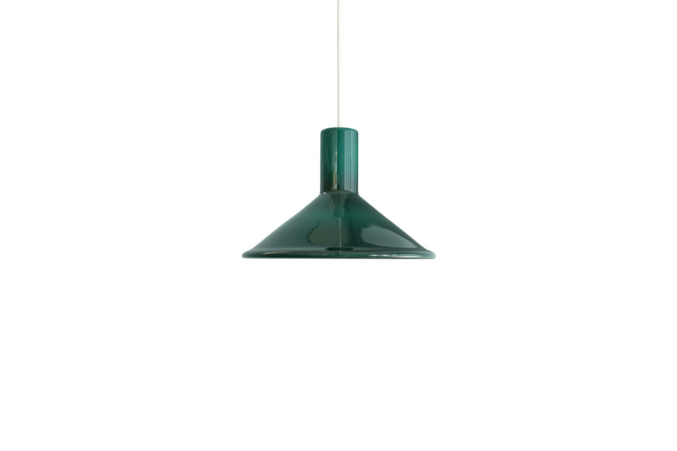 Vintage Holmegaard Pendant Light P&T Green large Michael Bang/ホルムガード ペンダントライト マイケル・バング 照明 デンマークヴィンテージ