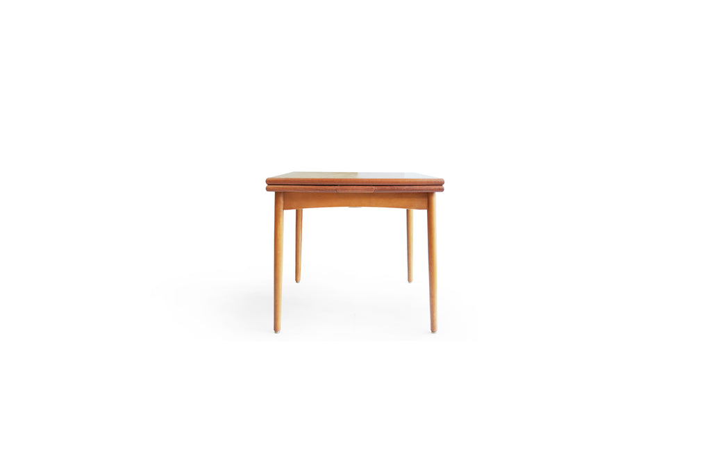 (ふくちゃん) ヴィンテージエクステンションテーブル Dining table 北欧ビンテージダイニングテーブル