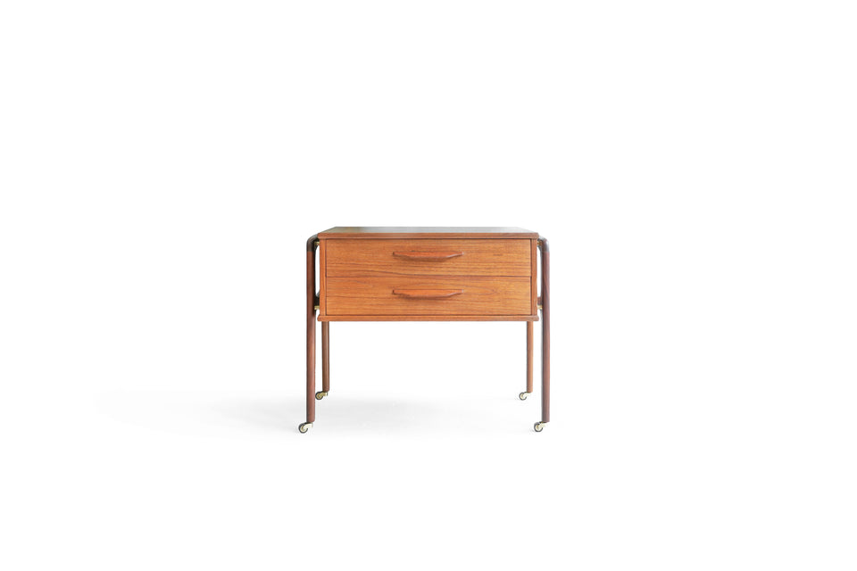 Danish Vintage Sewing Wagon Side Chest/デンマークヴィンテージ ソーイングワゴン サイドチェスト 北欧家具