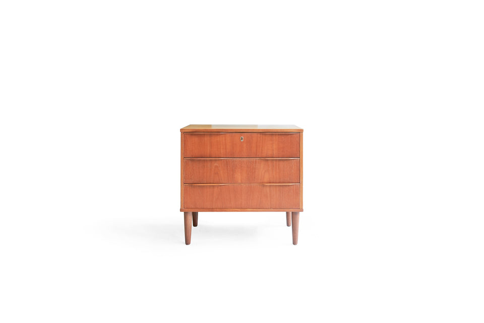 Danish Vintage 3drawer Chest/デンマークヴィンテージ 3段チェスト 収納 北欧家具