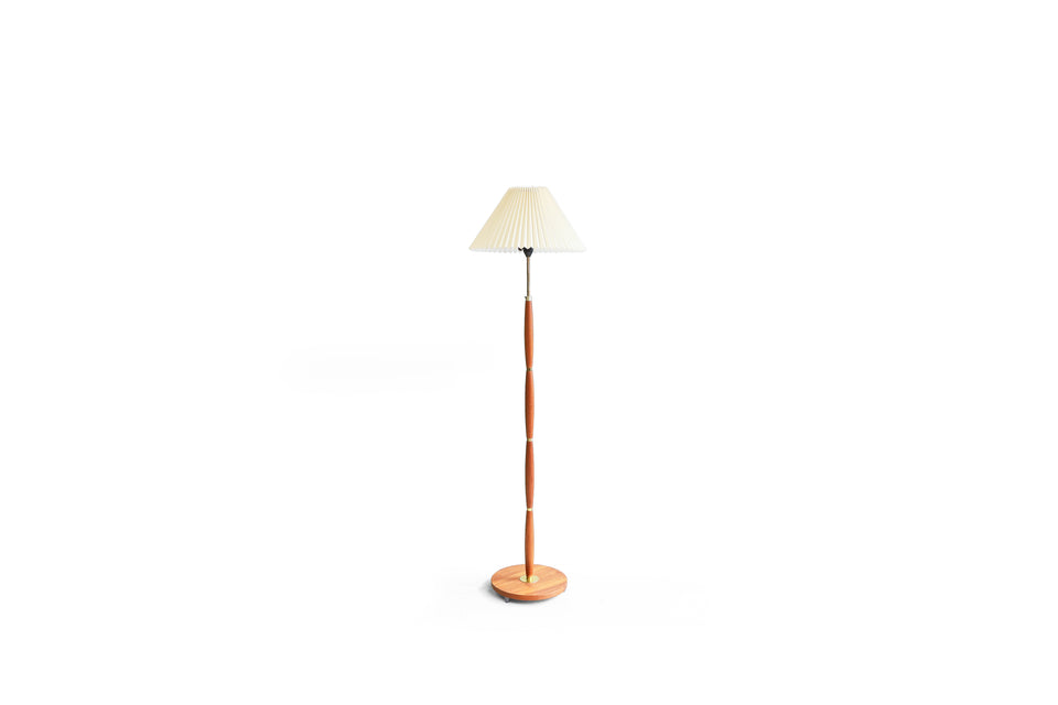 Danish Vintage Floor Stand Light Teakwood/デンマークヴィンテージ フロアスタンドライト 間接照明 チーク材 北欧インテリア