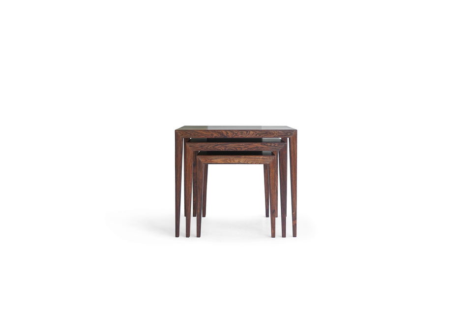 Danish Vintage Haslev Rosewood Nesting Table/デンマークヴィンテージ ハスレヴ ネストテーブル ローズウッド材 北欧家具