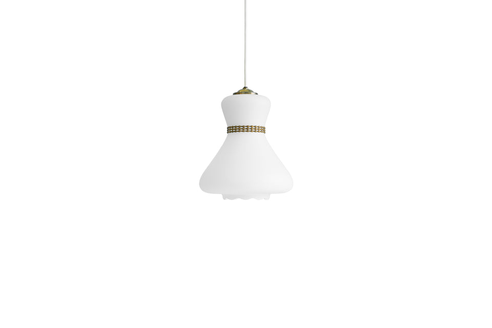 Danish Vintage Frost Glass Pendant Light/デンマークヴィンテージ ペンダントライト フロストガラス 照明 北欧インテリア