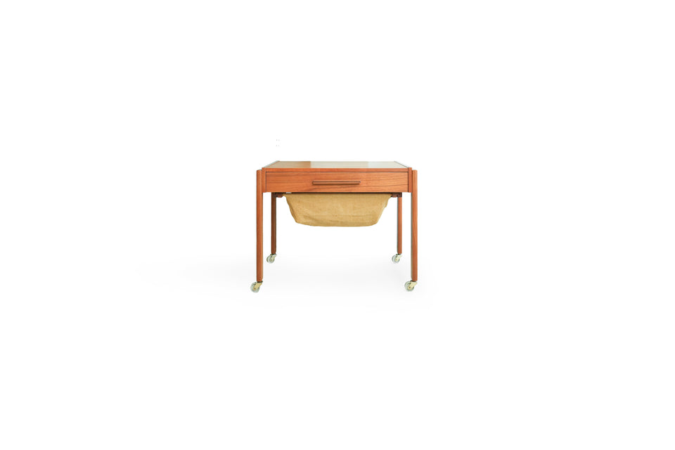 Danish Vintage PBJ Møbler Sewing Wagon Side Table/デンマークヴィンテージ ソーイングワゴン サイドテーブル 北欧家具