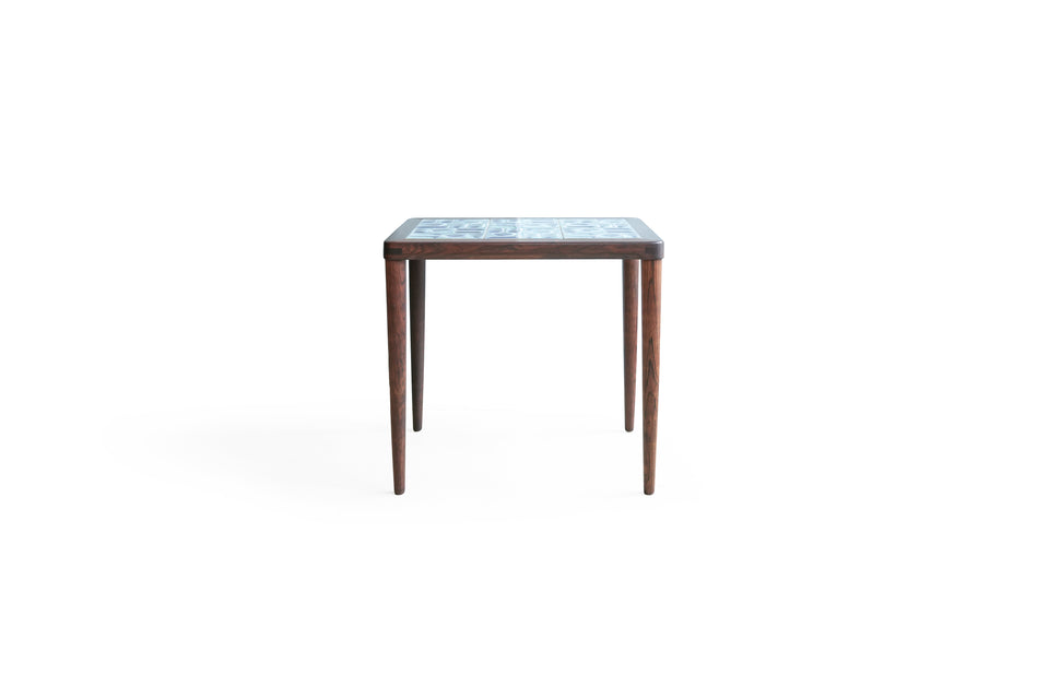 Danish Vintage Rosewood Tile Top Side Table/デンマークヴィンテージ サイドテーブル ローズウッド材 タイルトップ