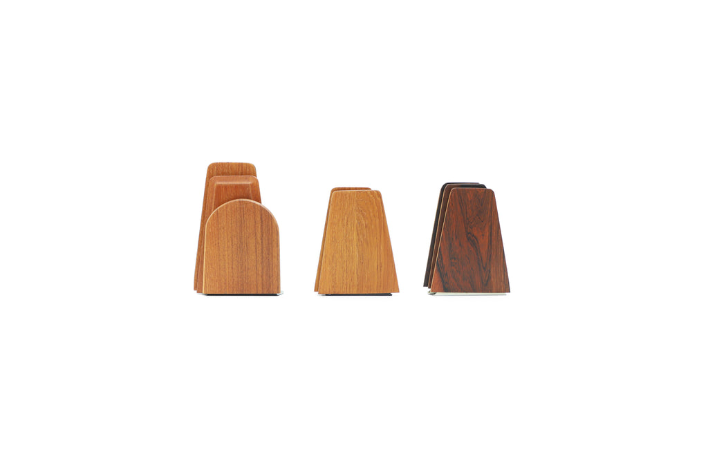 【破格値下げ】 1Danish_Vintage_Wooden_Bookend 缶