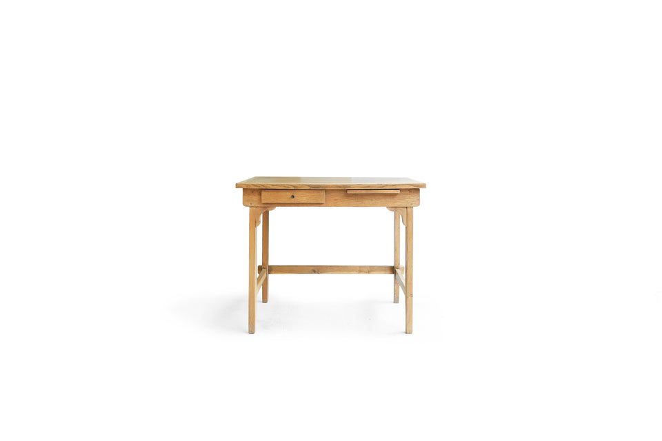 Euro Vintage Desk Oakwood/ヨーロッパヴィンテージ デスク 机 オーク材 シャビーシック