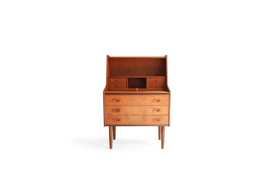Hanbjerg Møbelfabrik Writing Bureau with Mirror Danish Vintage/デンマークヴィンテージ ライティングビューロー ドレッサー ミラー付き 北欧家具