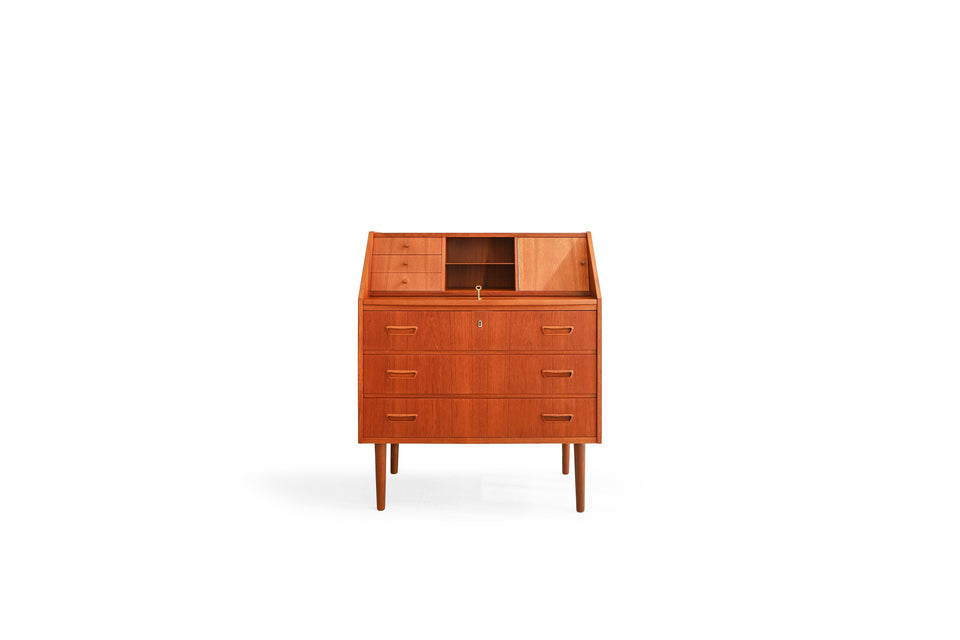 Writing Bureau Dresser Teakwood Danish Vintage/デンマークヴィンテージ ライティングビューロー ドレッサー チーク材 北欧家具