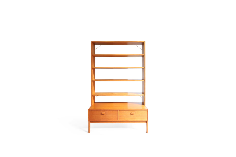 Swedish Vintage ULFERTS Teakwood Bookcase/スウェーデンヴィンテージ ウルファーツ ブックケース シェルフ 北欧家具