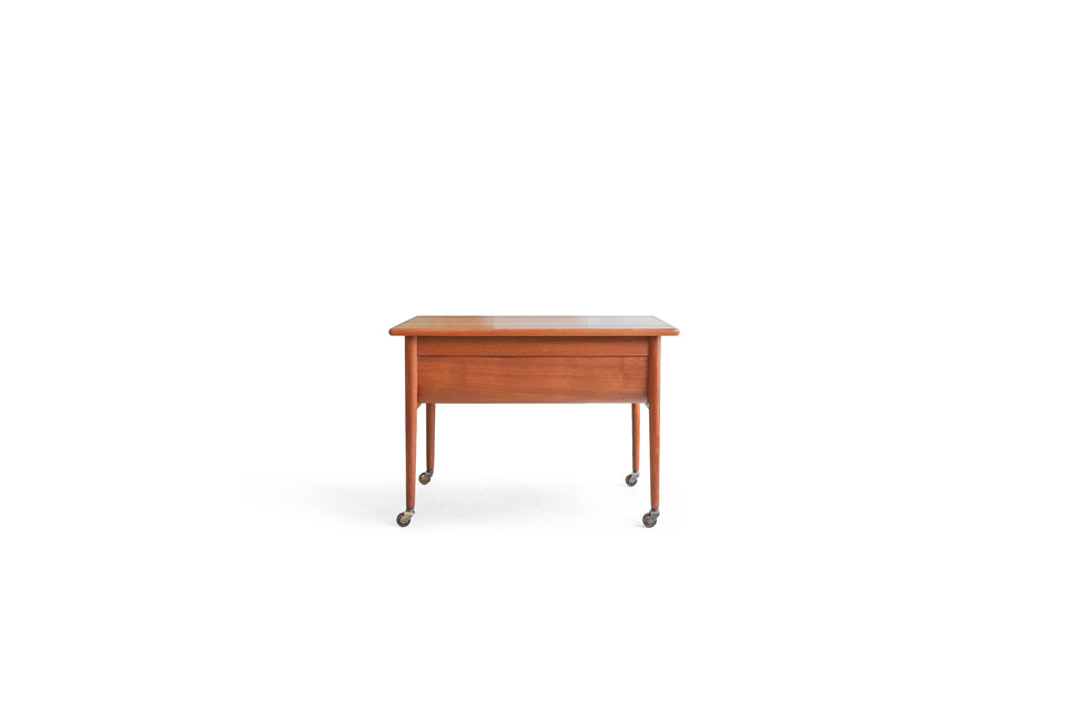 Danish Vintage Sewing Side Table/デンマークヴィンテージ ソーイング サイドテーブル ワゴン 北欧家具