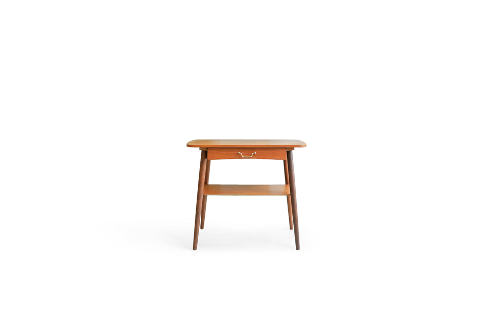 Danish Vintage Side Table with Drawer/デンマークヴィンテージ サイドテーブル 引き出し 北欧家具