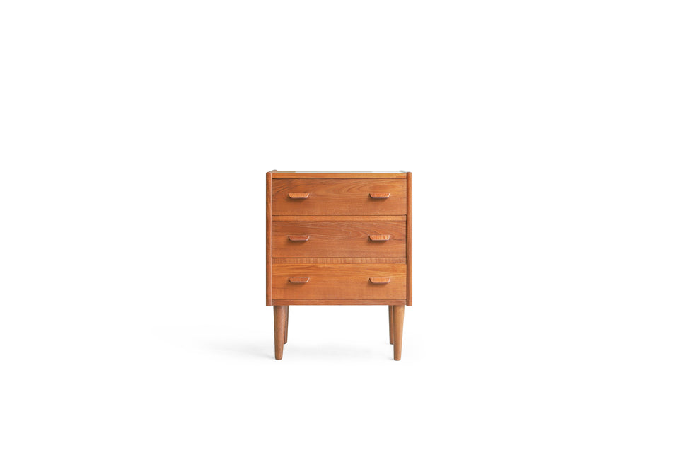 Danish Vintage Munch’s Møbelfabrik 3drawer Chest Carl Aage Skov/デンマークヴィンテージ 3段スモールチェスト カール・オーガ・スコフ 北欧家具