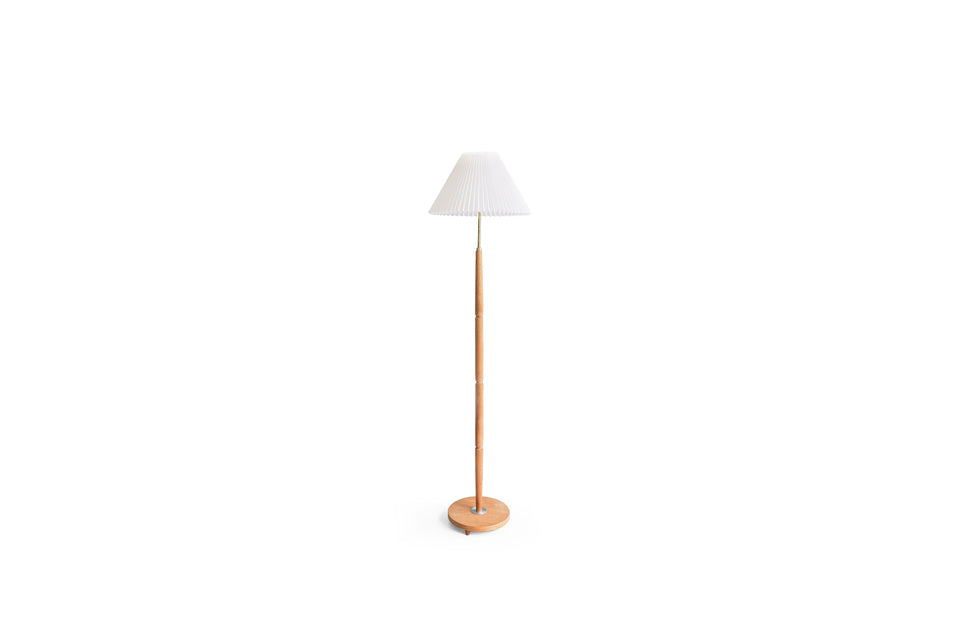 Danish Vintage Floor Stand Oakwood/デンマークヴィンテージ フロアスタンドライト オーク材 間接照明 北欧インテリア