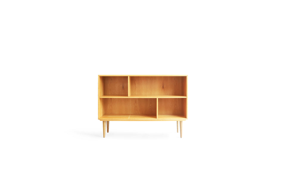 Oakwood Low Bookcase Danish Vintage/デンマークヴィンテージ ブックケース 本棚 シェルフ オーク材 北欧家具