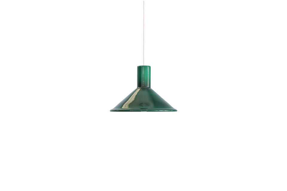 Vintage Holmegaard Pendant Light P&T Green Michael Bang/ホルムガード ペンダントライト マイケル・バング 照明 デンマークヴィンテージ